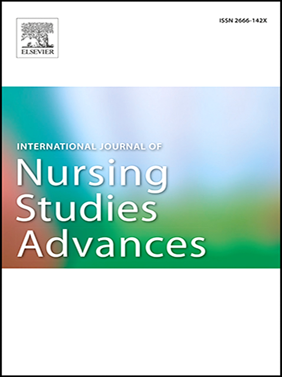 Go to journal home page - International Journal of Nursing Studies Advances